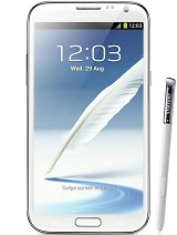 Best available price of Samsung Galaxy Note II N7100 in The